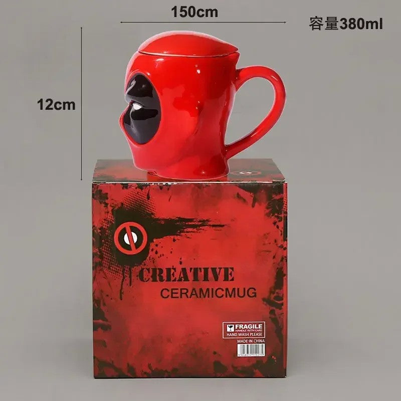 Caneca de Cerâmica Marvel Homem de Ferro - Grande Capacidade e Design Exclusivo