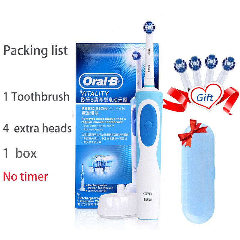Oral-B Escova de Dentes Elétrica para Adultos – Limpeza Avançada e Sorriso Saudável