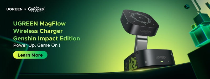 Mouse Vertical Sem Fio UGREEN – Conforto Ergonômico e Alta Precisão