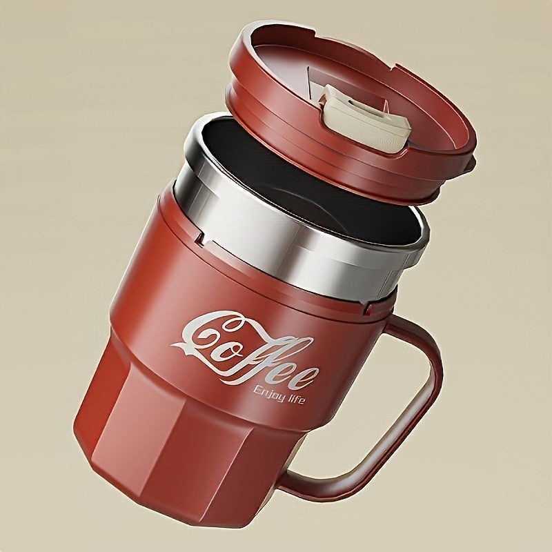 Copo Isolado Térmico de Aço Inoxidável 304 – Ideal para Casa, Escritório e Viagens