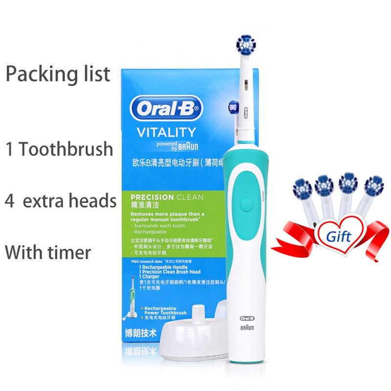 Oral-B Escova de Dentes Elétrica para Adultos – Limpeza Avançada e Sorriso Saudável