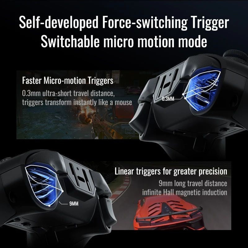 Flydigi Vader 4 Pro Gaming Controller – Controle Total para Gamers