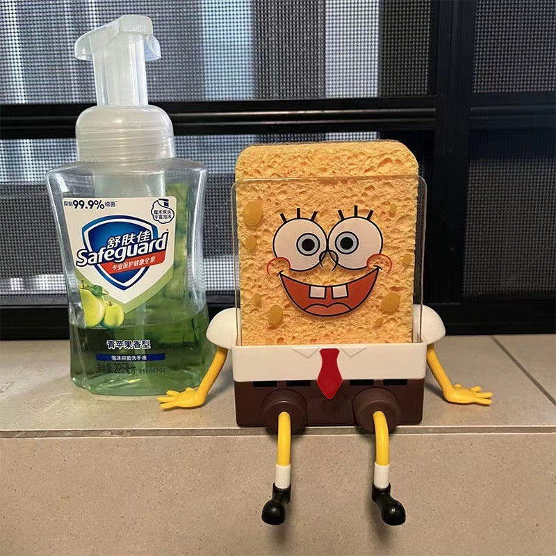 Bob Esponja SquarePants Escova de Lavar Louça – Diversão e Praticidade na Cozinha