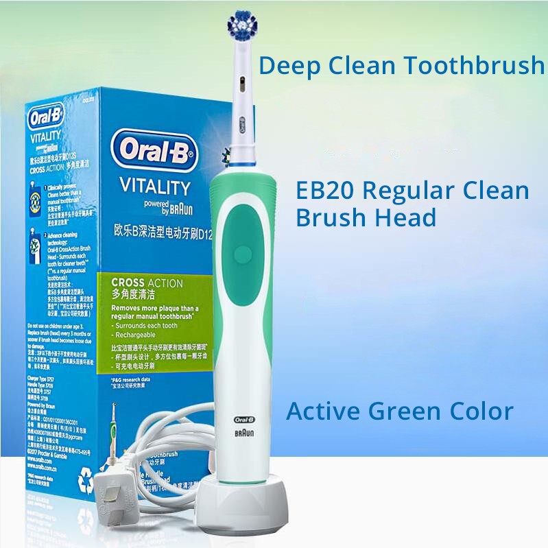 Oral-B Escova de Dentes Elétrica para Adultos – Limpeza Avançada e Sorriso Saudável