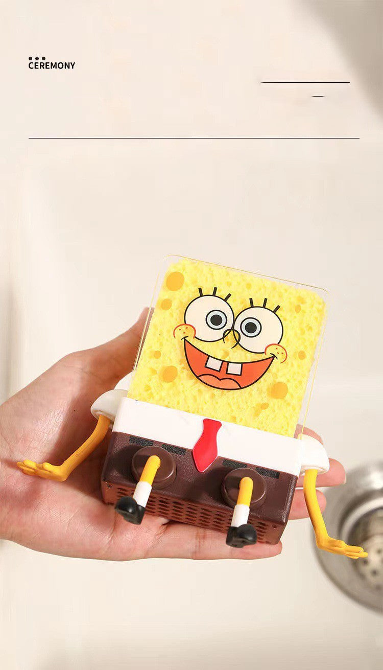 Bob Esponja SquarePants Escova de Lavar Louça – Diversão e Praticidade na Cozinha