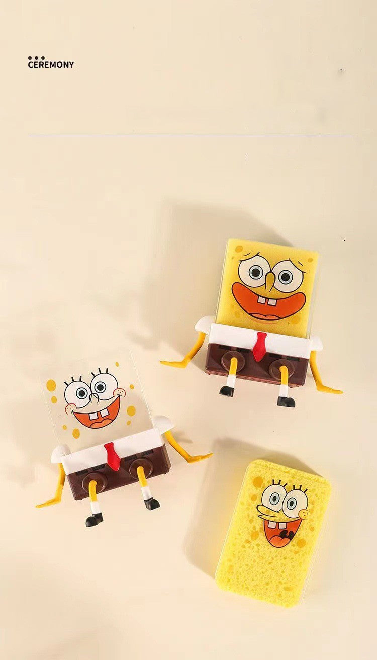 Bob Esponja SquarePants Escova de Lavar Louça – Diversão e Praticidade na Cozinha