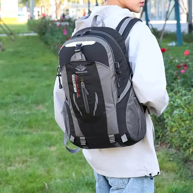 Mochila de Caminhada de Grande Capacidade 40L Impermeável: Pronta Para Qualquer Aventura ao Ar Livre