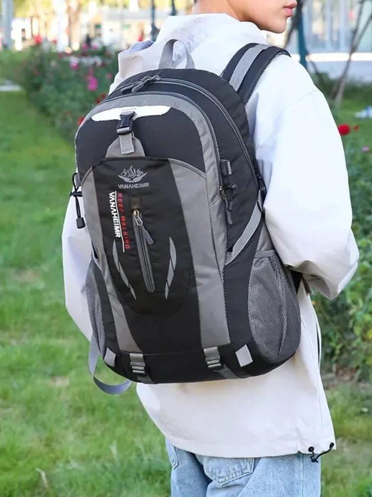 Mochila de Caminhada de Grande Capacidade 40L Impermeável: Pronta Para Qualquer Aventura ao Ar Livre