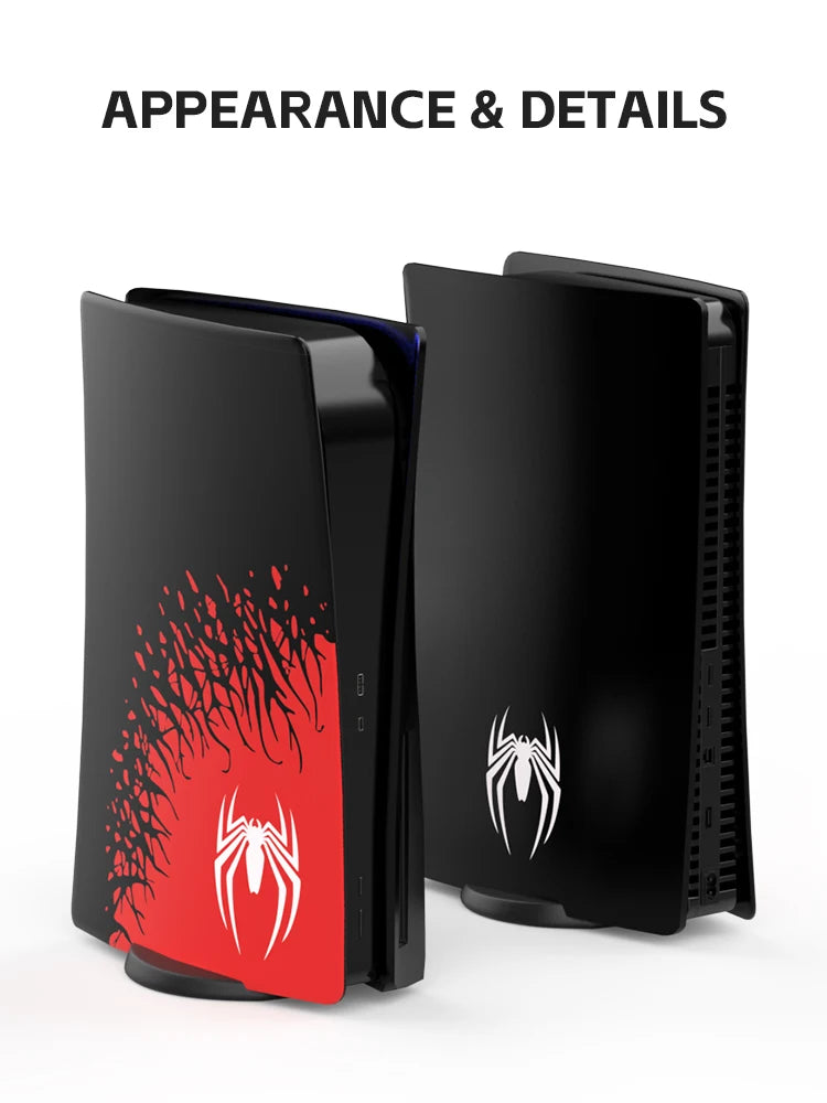 Capa Protetora Spider-Man para PS5 Disc Version – Proteção e Estilo para Seu Console