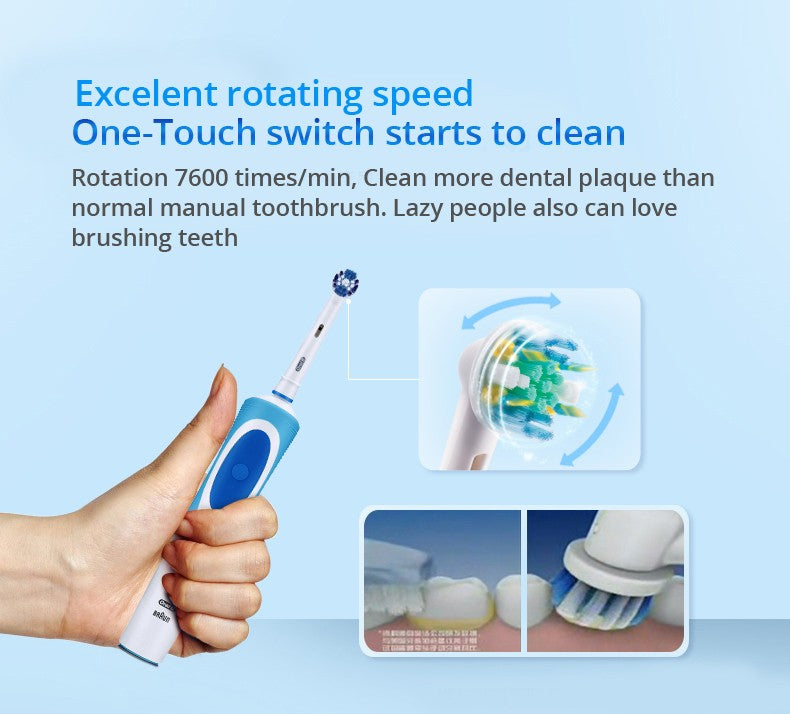 Oral-B Escova de Dentes Elétrica para Adultos – Limpeza Avançada e Sorriso Saudável