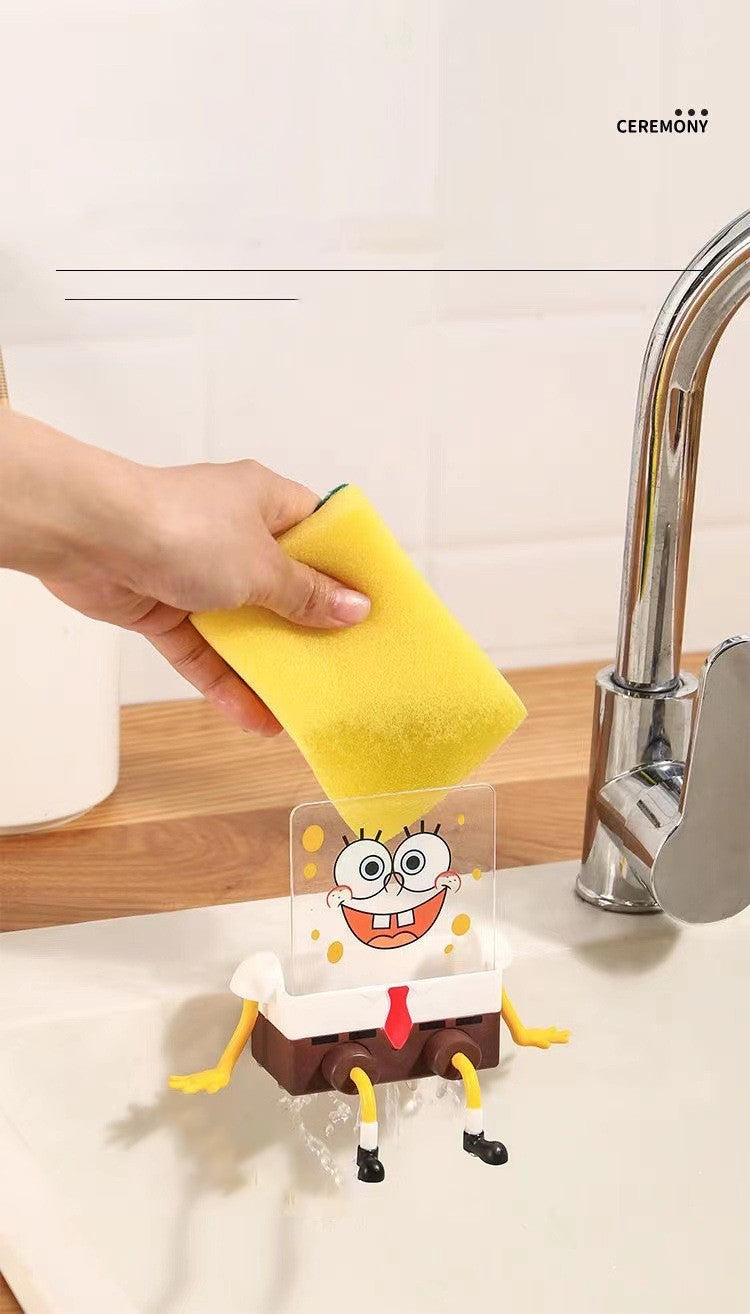 Bob Esponja SquarePants Escova de Lavar Louça – Diversão e Praticidade na Cozinha