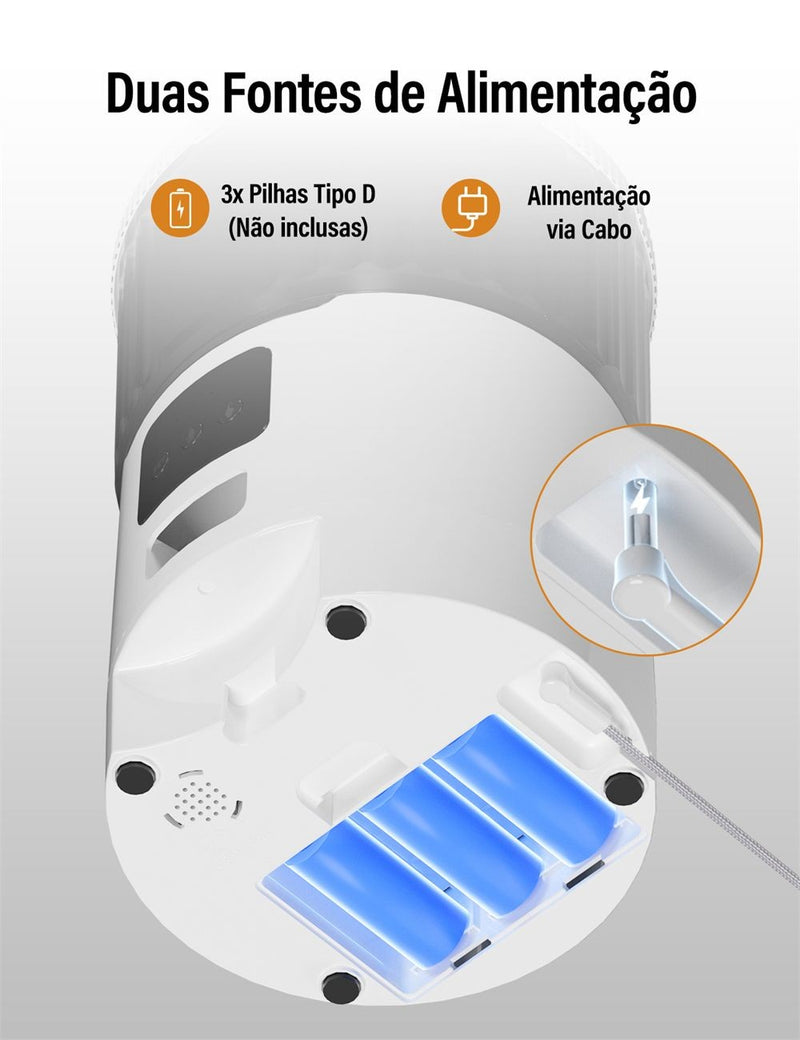 Newpet Alimentador Temporizado para Gatos 4L – Alimentação Inteligente para Seu Pet