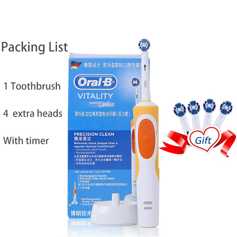 Oral-B Escova de Dentes Elétrica para Adultos – Limpeza Avançada e Sorriso Saudável