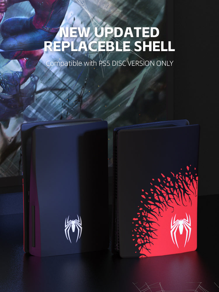 Capa Protetora Spider-Man para PS5 Disc Version – Proteção e Estilo para Seu Console