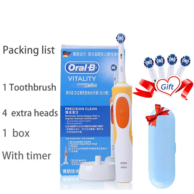 Oral-B Escova de Dentes Elétrica para Adultos – Limpeza Avançada e Sorriso Saudável