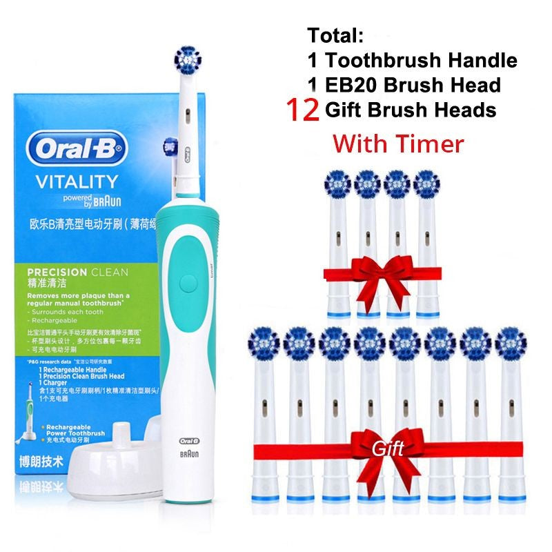 Oral-B Escova de Dentes Elétrica para Adultos – Limpeza Avançada e Sorriso Saudável