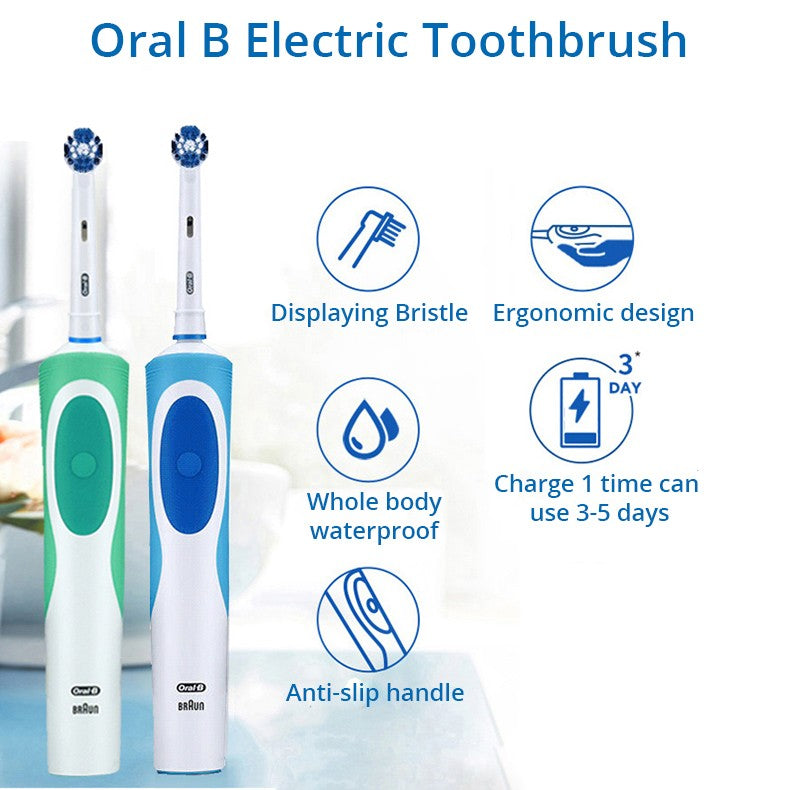 Oral-B Escova de Dentes Elétrica para Adultos – Limpeza Avançada e Sorriso Saudável