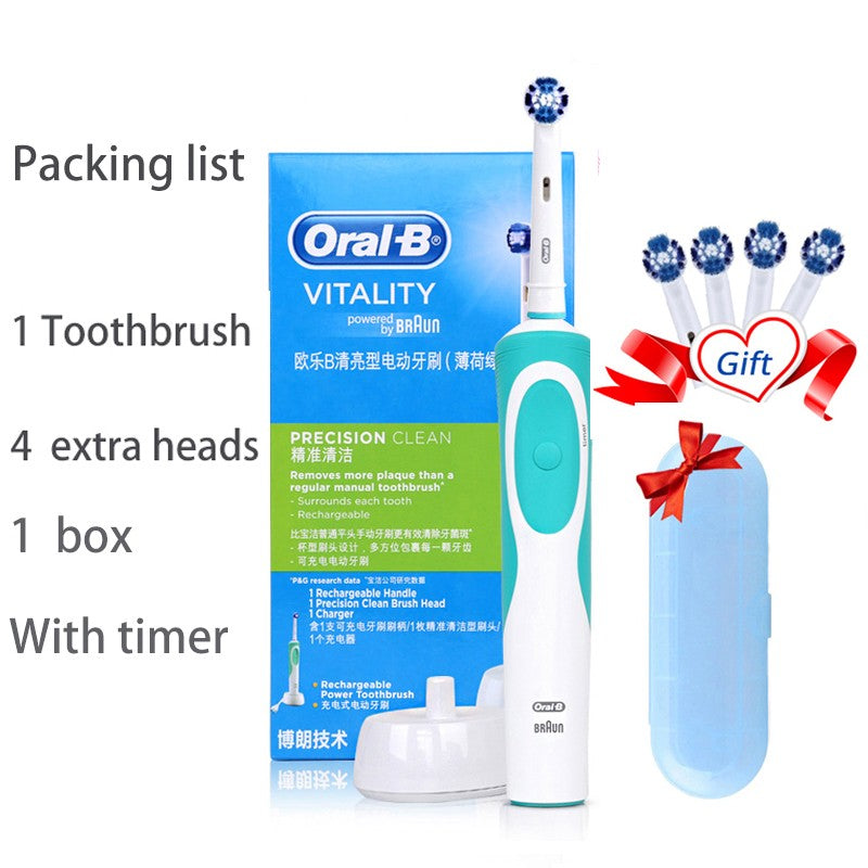 Oral-B Escova de Dentes Elétrica para Adultos – Limpeza Avançada e Sorriso Saudável