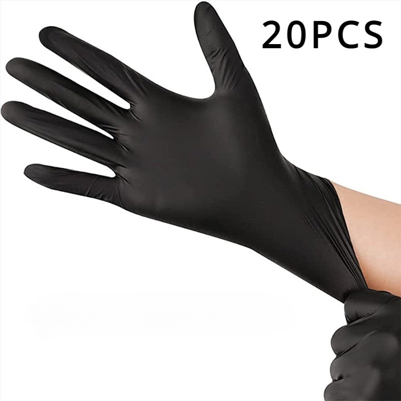 Luvas de Nitrilo Preto Engrossado Descartáveis – Proteção e Resistência em Qualquer Situação
