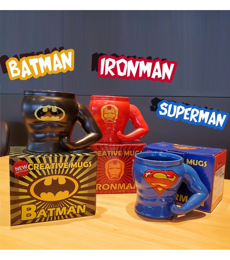 Caneca de Cerâmica Marvel Homem de Ferro - Grande Capacidade e Design Exclusivo